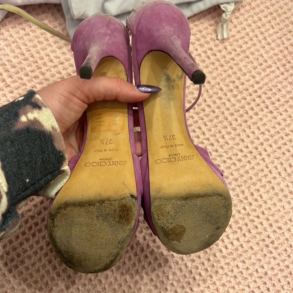 Jimmy Choo purple Heels - Picture 5 of 6
